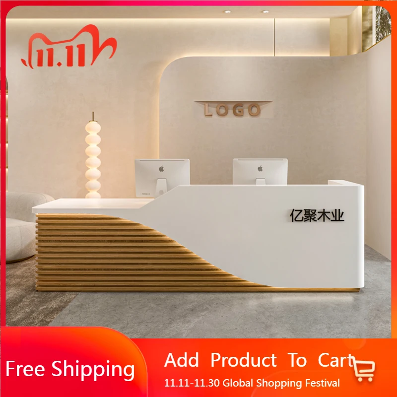 Elegant Business แผนกต้อนรับ Salon อุตสาหกรรมยินดีต้อนรับหรูหรายืนผู้ใหญ่โต๊ะยืนคุณภาพสูง Escrivaninha เฟอร์นิเจอร์