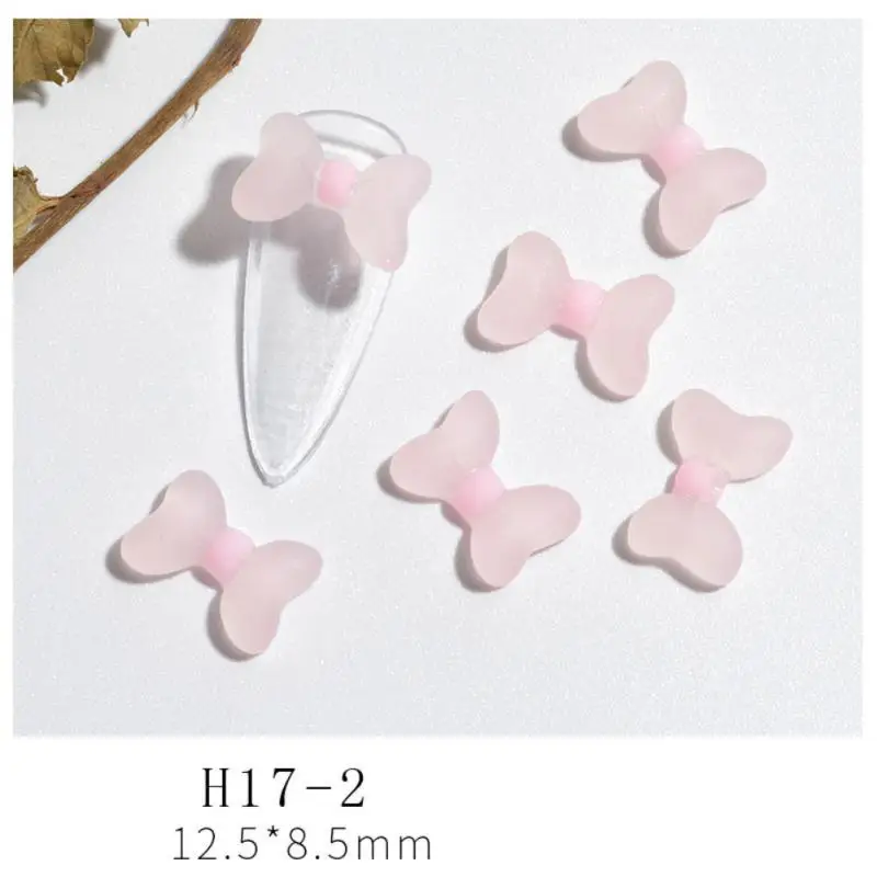 ตกแต่งศิลปะเล็บเจลลี่โบว์การ์ตูนน่ารักเครื่องประดับเล็บสีสันสดใสเสน่ห์เล็บอุปกรณ์ทำเล็บพลอยเทียม