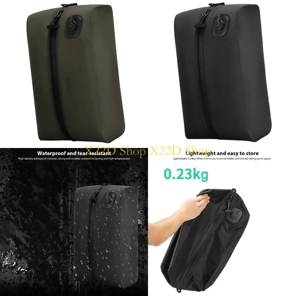 

X22D Travel Friendly Vacuum Storage Bag Button Compression For Luggage Space