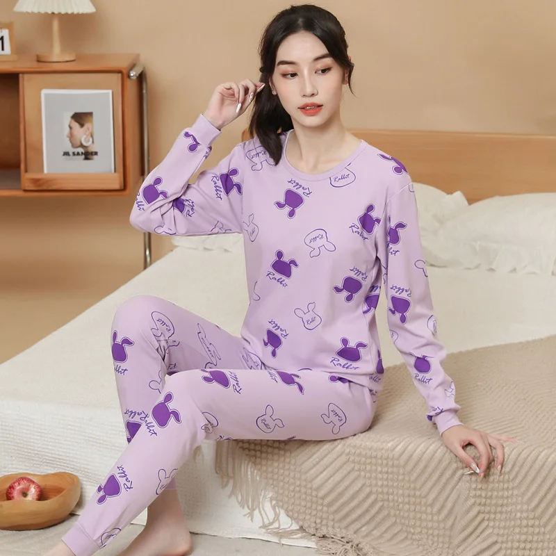 Pyjama Bébé Garçon Fille Manches Longues 2PCS - Mignon Caricature - Doux Et Confortable