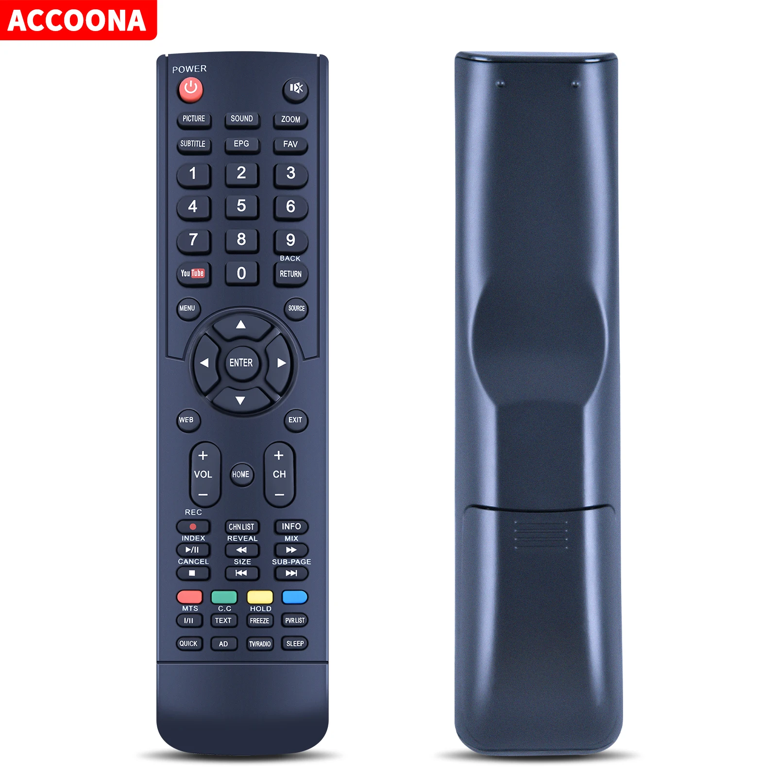 Remote control for Sencor SLE43US500TCS, SLE49US500TCS, SLE55US500TCS TV