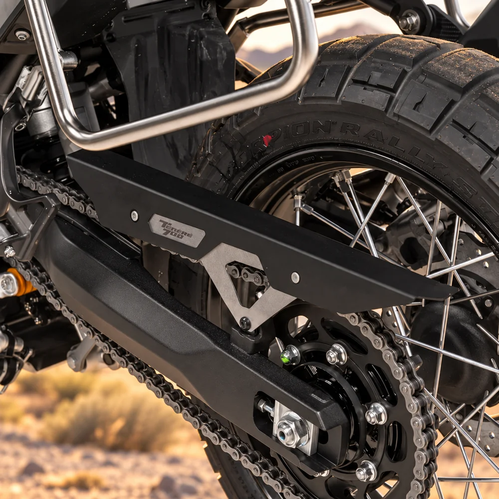 Motorcycle For YAMAHA Tenere700 T7 2019-21 2022 2023 2024 2025 2026 TENERE 700 Aluminum Protector Chain Guard Cover Accessories