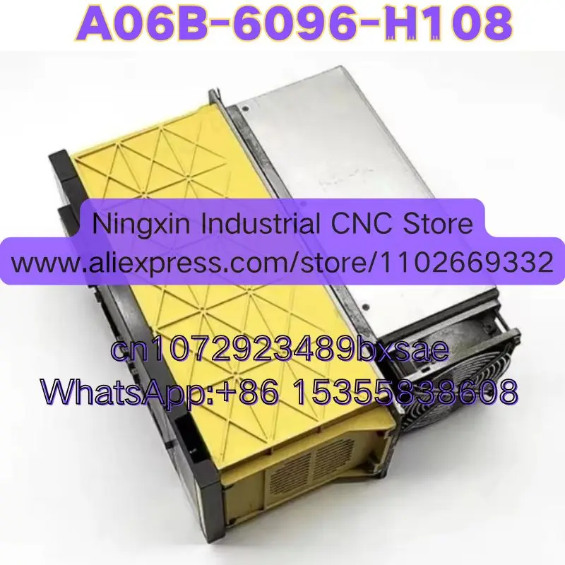 Latest Quotation Used FANUC A06B-6096-H108 A06B 6096 H108 Servo Drive Ampilifer Module Tested OK