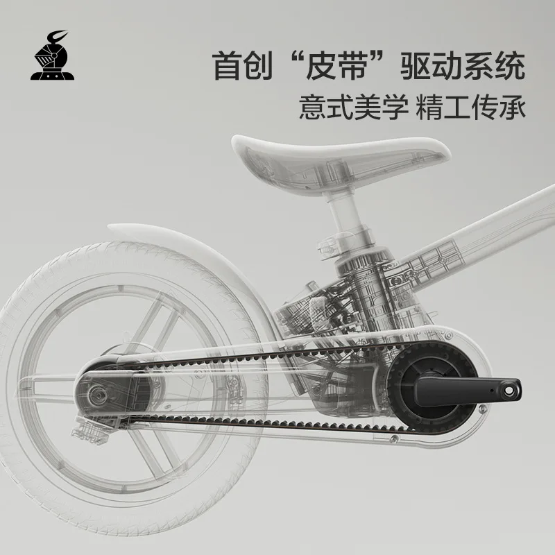 Leka children's bicycle balance bike 2-in-1 2-3-6 years old female boy pedal folding bicycle view 5