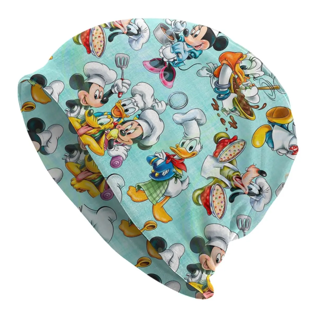 Custom Mickey Mouse And Friends Bonnet Hats Hip Hop Knitting Hat For Men Women Winter Warm Skullies Beanies Caps