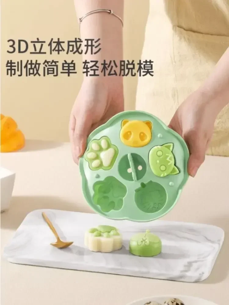 Hot salesBaby complementary food steamed cake mold baby food grade silicone household