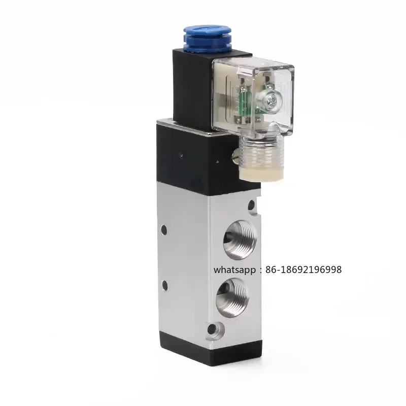 Chint Solenoid Valve 4V310-10 Two Position Five Way Directional Valve 24V Coil Air Valve 220 Pneumatic