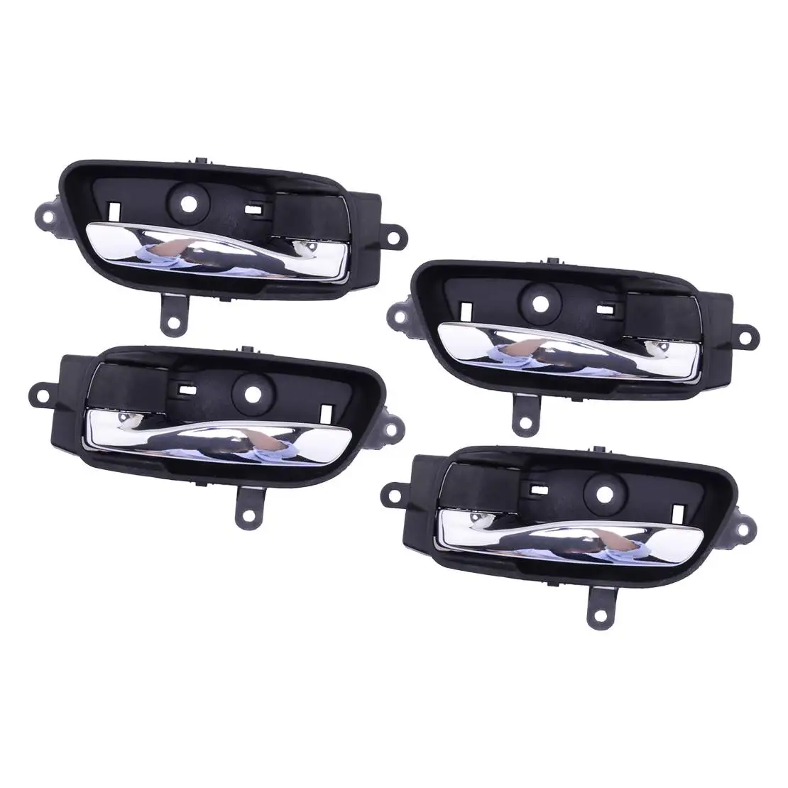 4Pcs Front Rear Interior Door Handles Grabs 80671-3TA0D 80670-3TA0D Fit for Nissan Pathfinder Altima Titan Armada Murano