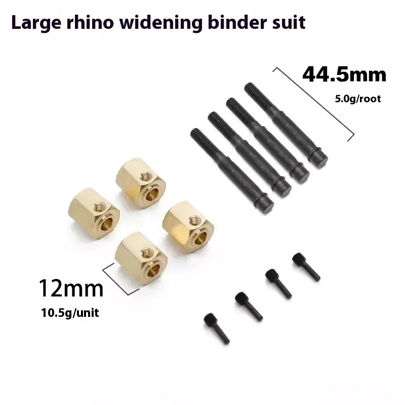 Crossrc Emo X grand rhinocéros X2 grand Lion 1/8 échelle voiture d'escalade en laiton mise à niveau pièces de Modification jouets télécommandés