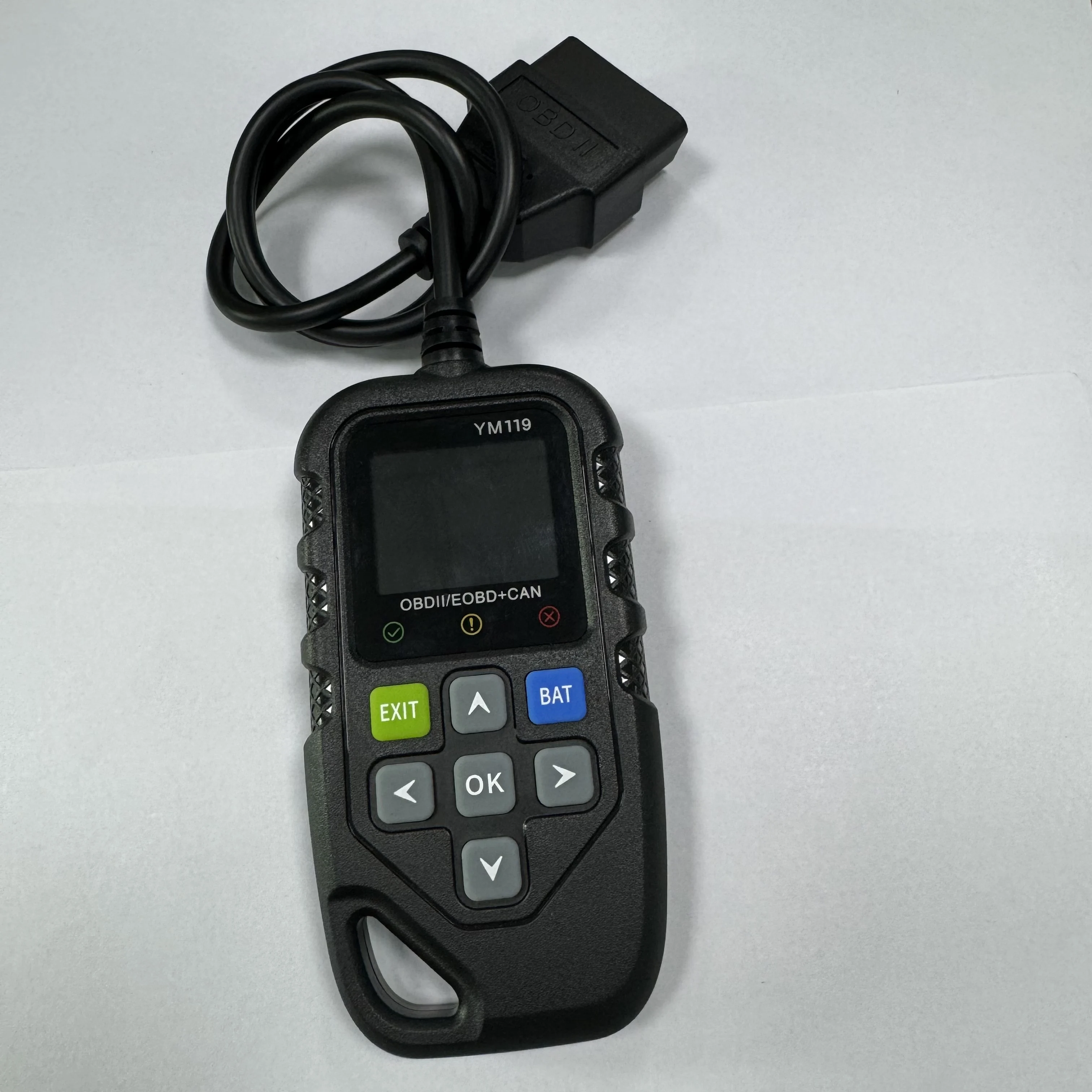 تحقق من نظام المحرك خطأ رمز الماسح الضوئي جهاز اختبار بطارية متعدد اللغات YM119 قارئ الرمز obd2 رمز القارئ أداة تشخيص السيارة