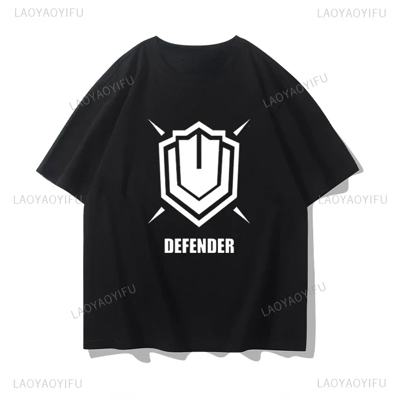 Arknights Game Print Tops Japan Anime Fans Otaku VANGUARD SNIPER CASTER DEFENDER Graphic T Shirt  Cotton Tee