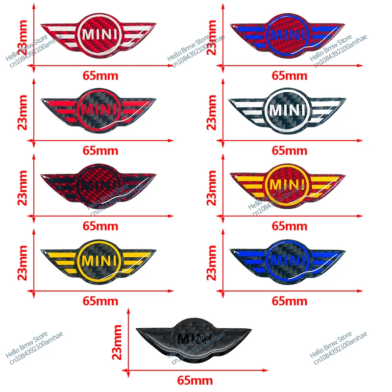 Carro volante emblema emblema adesivo, Auto Acessórios Interiores, Mini Cooper S R52 R56 R55 R57 R50 R53 F56 F55 F57 F60 R60