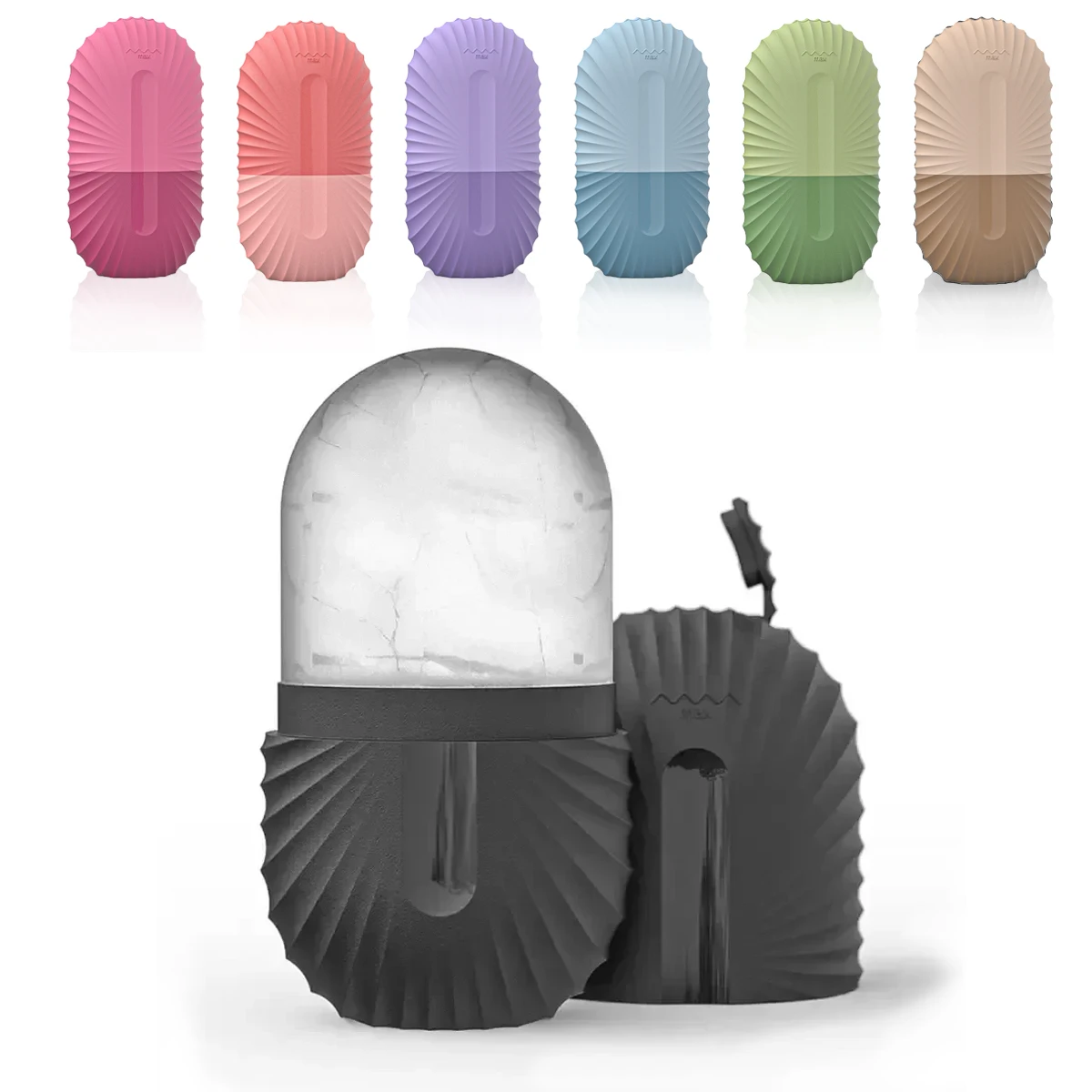 Ice Face Roller Ice Cube Beauty Massage Silicone Ice Mold For Eye Puffiness Ice Facial Roller Shrink Pores