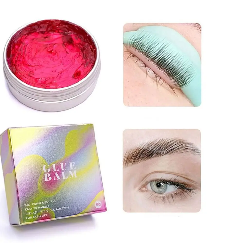 Verlängerung Lifting Lash Lifting Kleber Wimpern Gel Bügeln Werkzeug Nicht reizend Dauerwelle Wimpern Kleber Starke Klebrige Starke Haftung