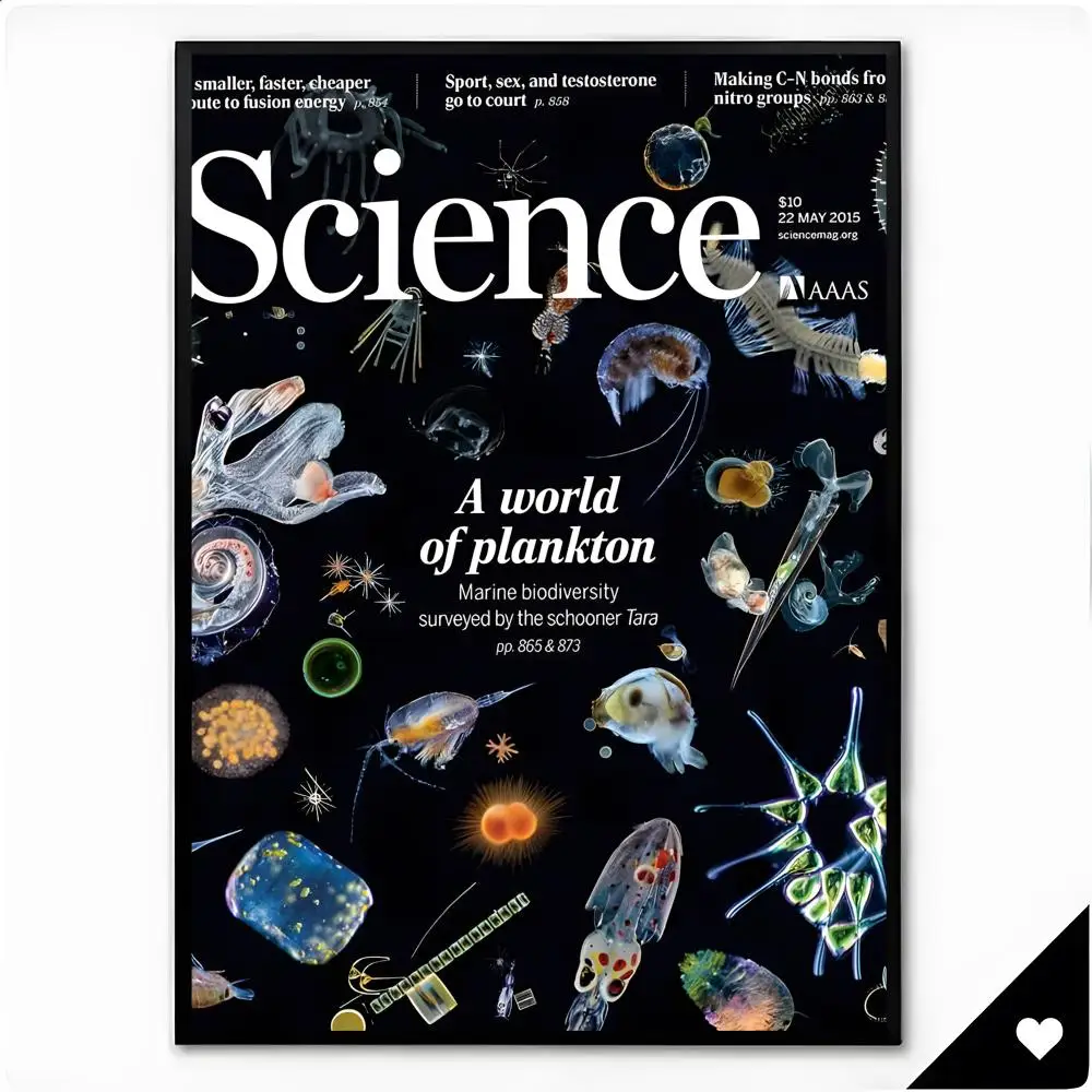 Magazine Science Science Poster Premium HD Decor Wall Art for Interior Room Makeover Home Accents Gift
