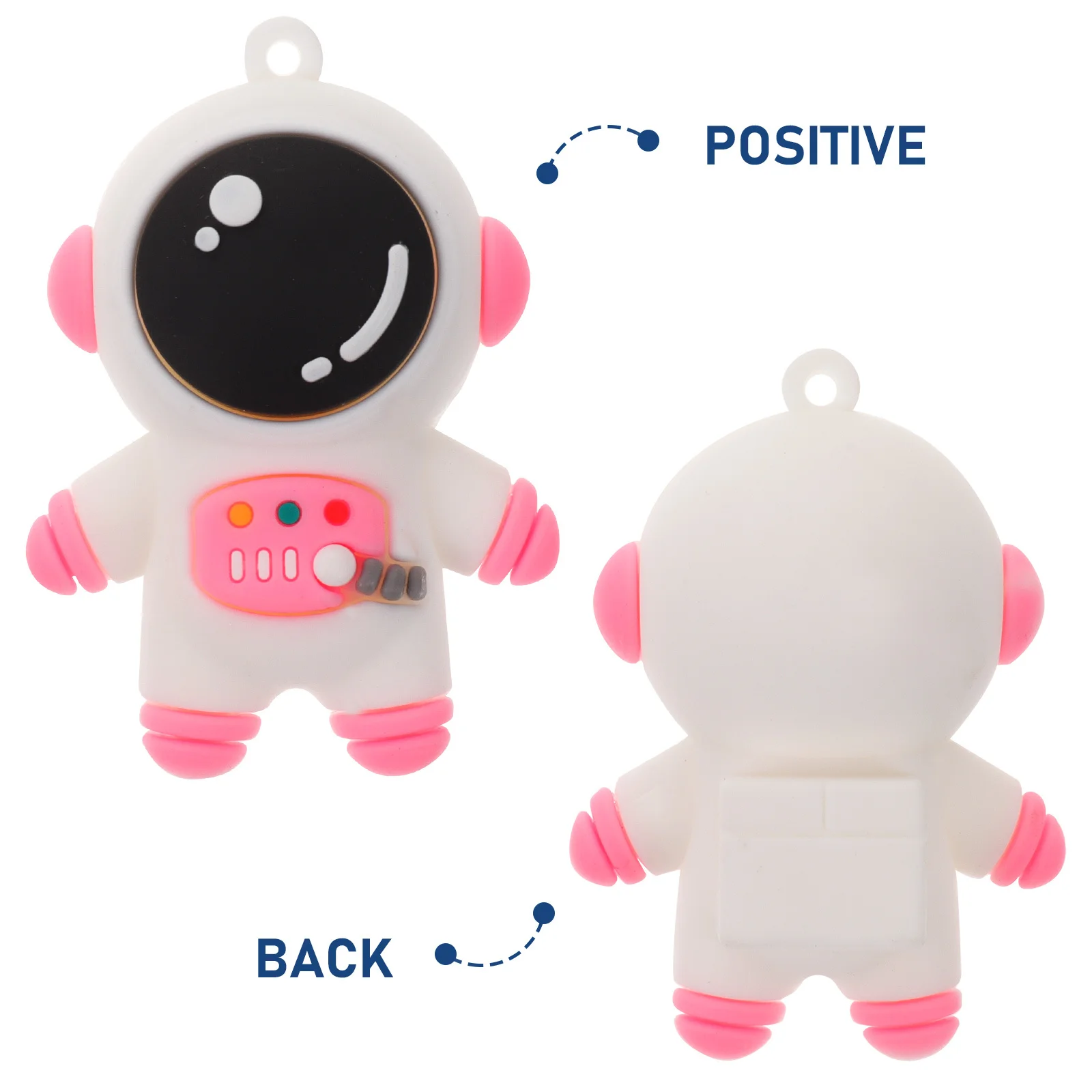 

3Pcs Astronaut Hanging Aquarium Decorations Safe Durable Floating Small Fish Tank Ornament Micro Landscape Decor