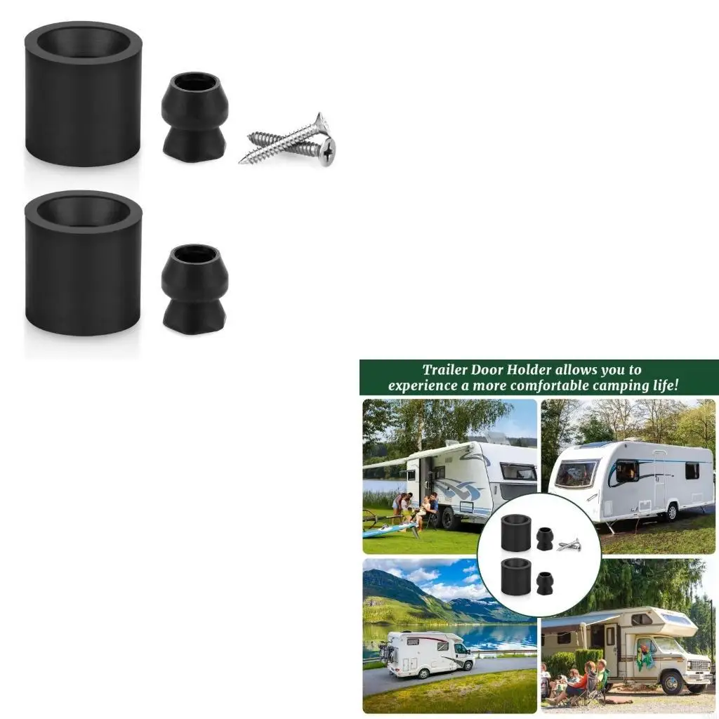 6XDF Door Retainer Holder Camping Trailer Motorhome Boat Door Stoppers