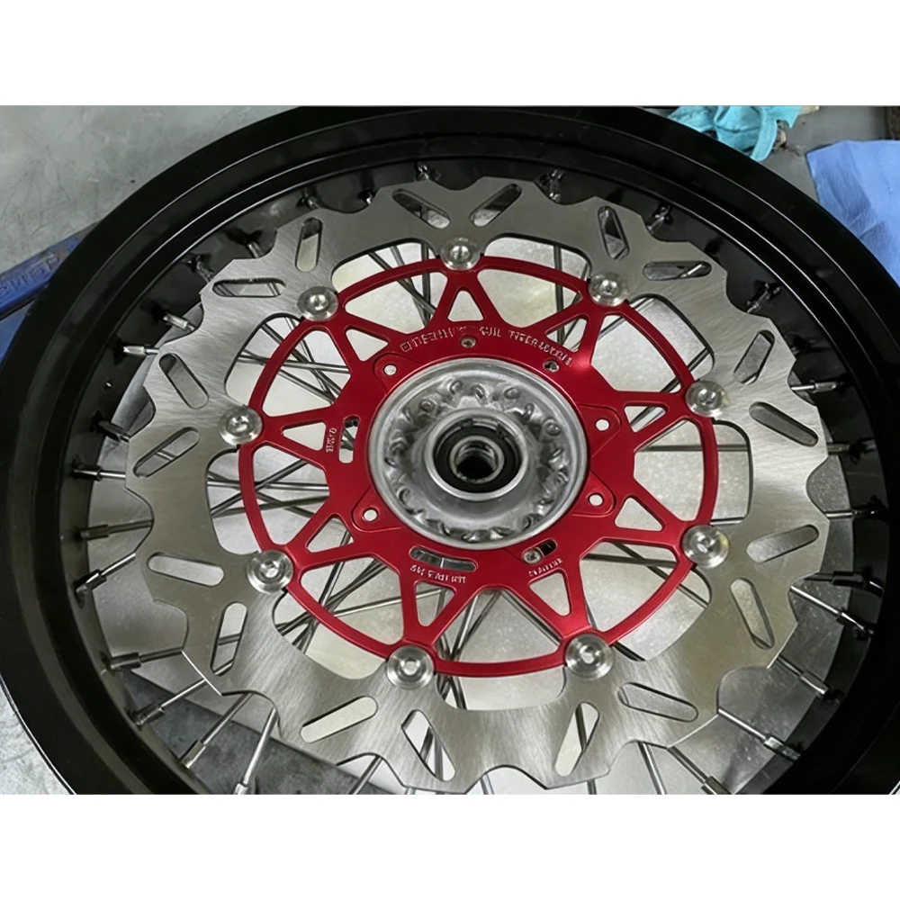 320mm Disc Brake Disc Front Floating Brake Disc for Honda CR125 CR250 CRF250R CRF250X CRF250RX CRF450R CRF450RX 2017-2022
