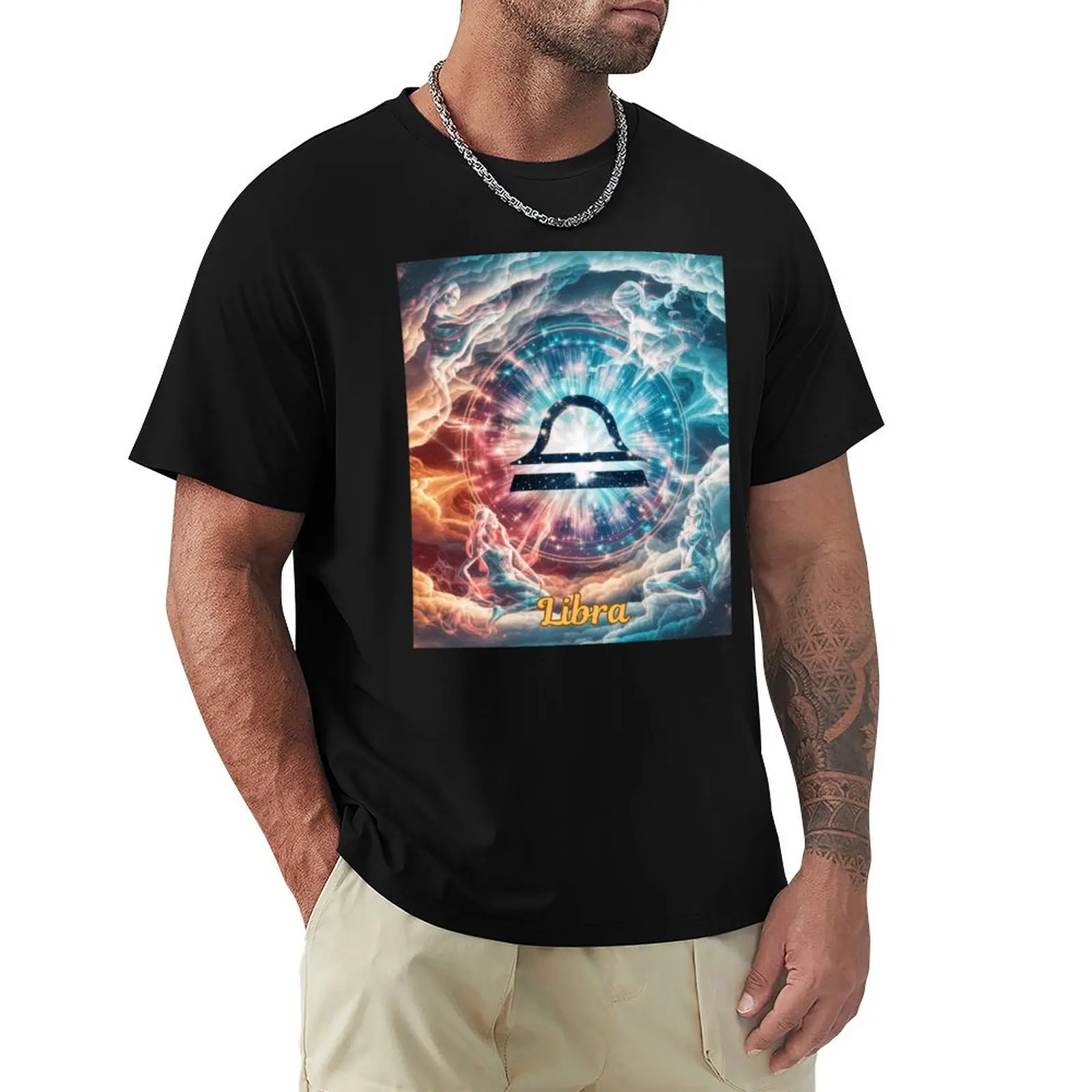 Libra Zodiac T-Shirt cotton t shirt pack T-Shirt