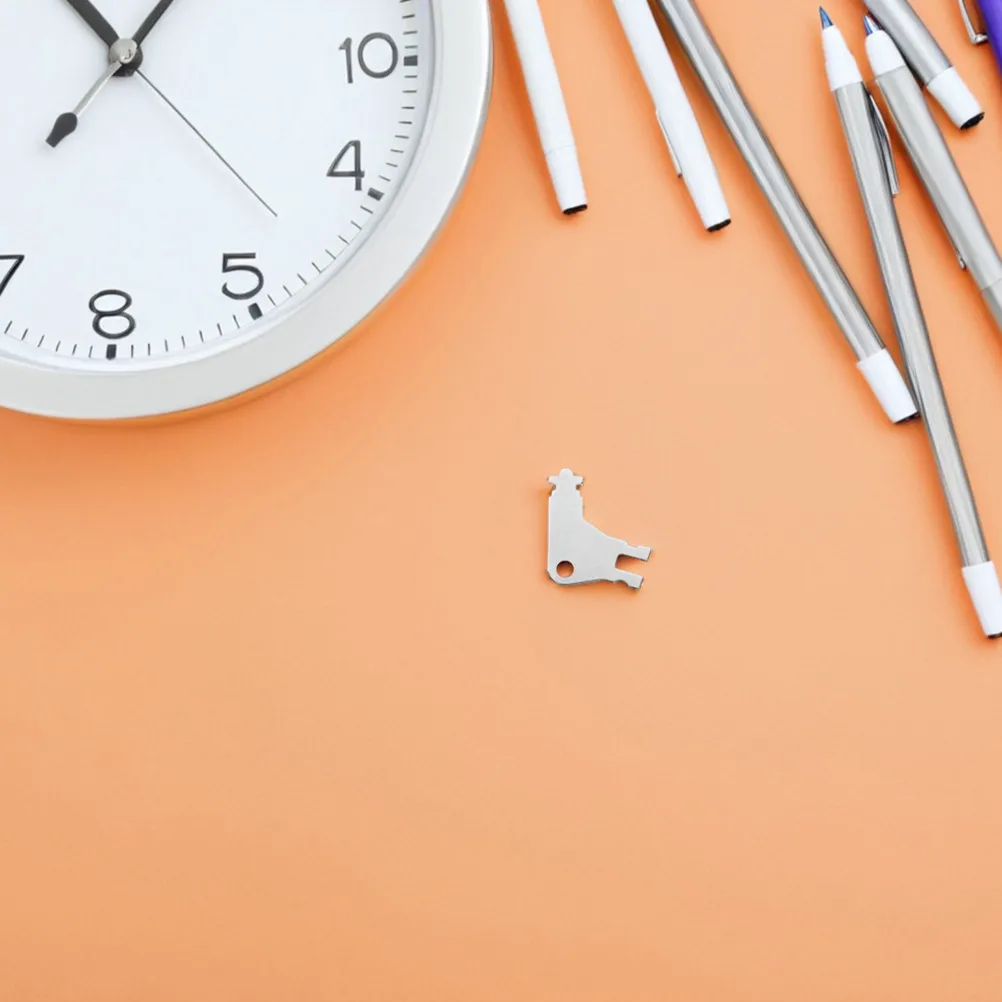 

Набор из 8 универсальных металлических ключей для диспенсеров для бумажных полотенец, инструмент для замены ключей для коробок туалетной бумаги, простое использование в общественных туалетах и офисах