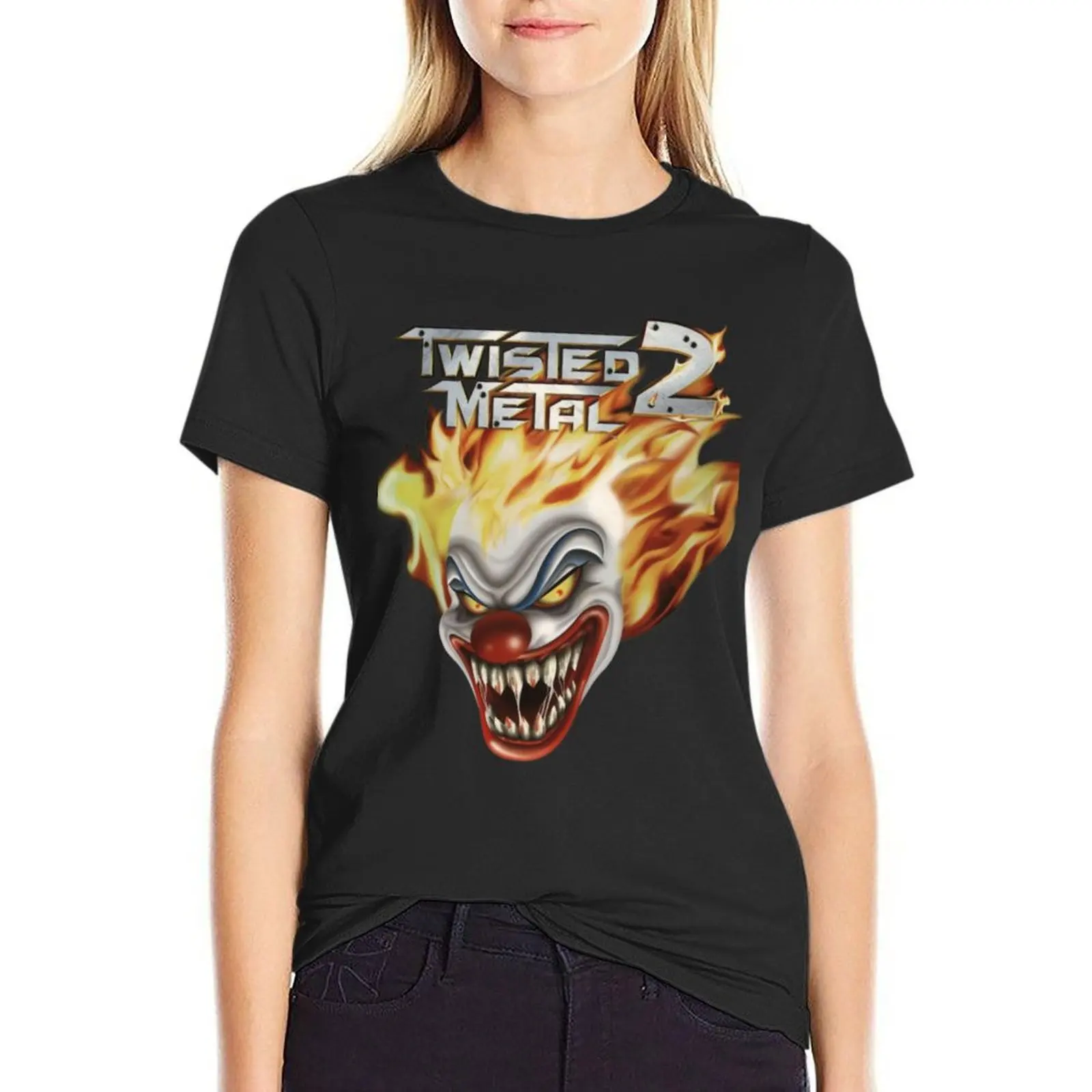 

Twisted Metal 2 (1996) Perfect Gift T-Shirt anime clothes cute tops customs design your own t shirt dress Women