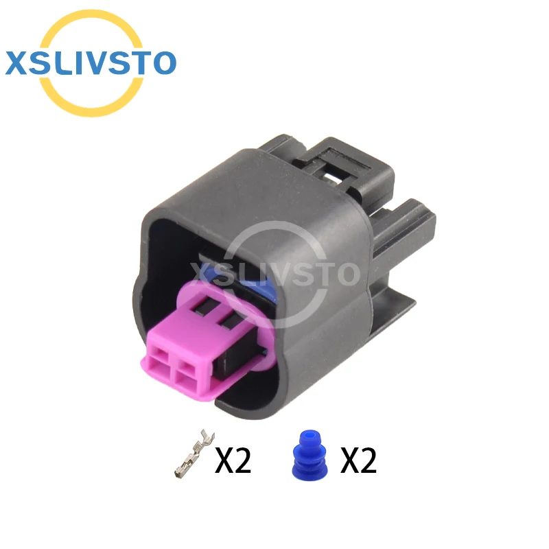 2 Pin Automotive Waterproof Connector Camshaft Intake Exhaust VVT Valve Solenoid Socket Plug 15336004