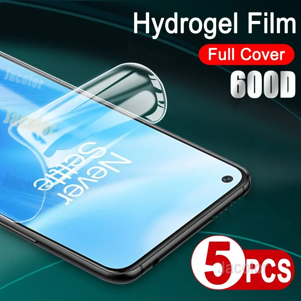 

5pcs Hydrogel Film For OnePlus Nord N200 N10 CE 2 5G 3 Lite N30 N100 One Plus 1+ N 200 10 30 5 G 100 Water Gel Screen Protector