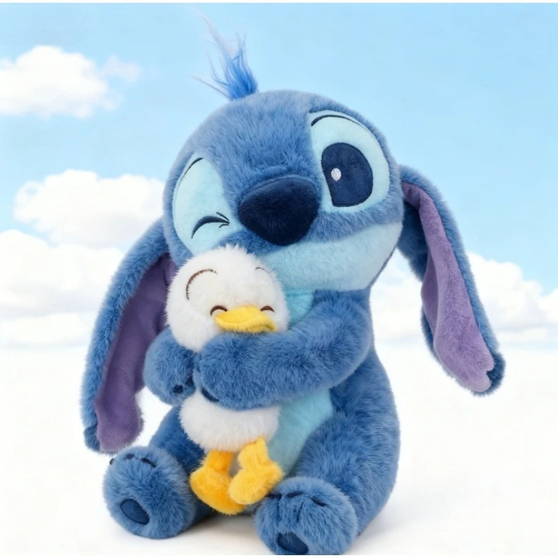Disney 25 cm Lilo Und Stitch Plüsch Spielzeug Anime Plushie Stich Puppen Kawaii Donald Duck Ornamente Gefüllte Geschenk Kinder Weihnachten geschenk