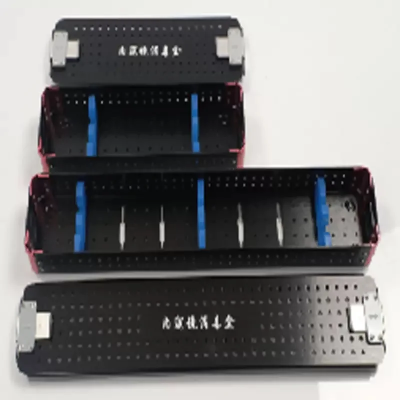 Hysteroscopic Endoscope Disinfection Box Sterilization Box for Endoscopic Instruments Disinfection Container Aluminum Alloy