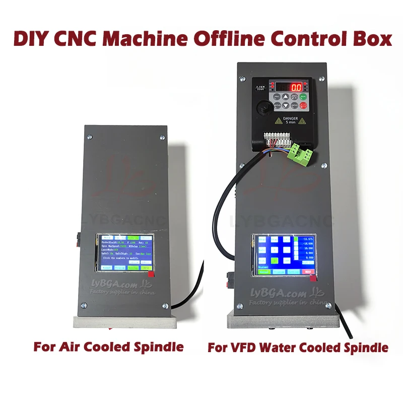 Offline Control Box CNC USB VFD Support 4th 5th Axis Use for Upgrade LY DIY LYF LYFS Engraving Milling Machine
