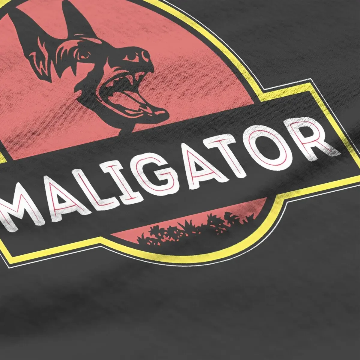 Malinois Dog Maligator Belgian T Shirt Vintage Fashion Women\'s Polyester Tshirt O-Neck