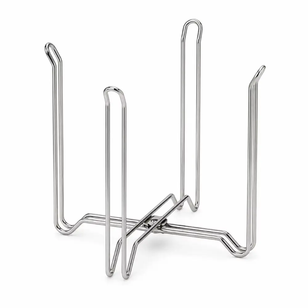 304 Stainless Steel Trash Bag Holder Foldable Raised Bottom Garbage Bag Rack Ventilation Multifunctional Waste Bag Support Stand