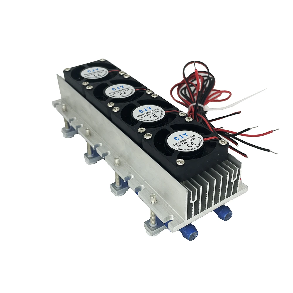 288W DC 12V 30A  Thermoelectric Peltier Refrigeration Cooler Semiconductor Air Conditioner Cooling System DIY Kit