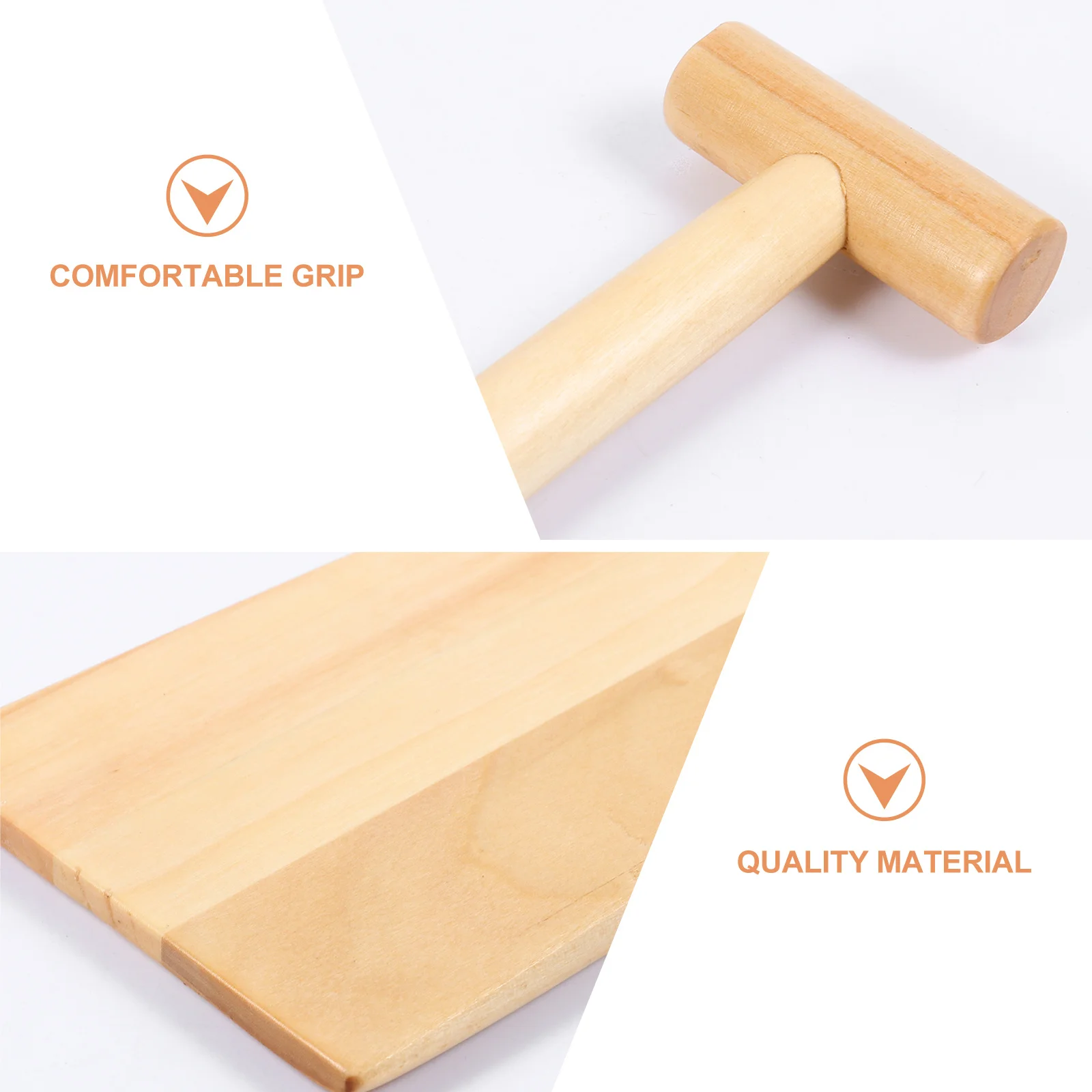 

Wooden Paddle Unfinished Oar Shape Craft For Diy Home Decor Wall Art Office Study Bedroom Gift Handicraft Sewing Tool