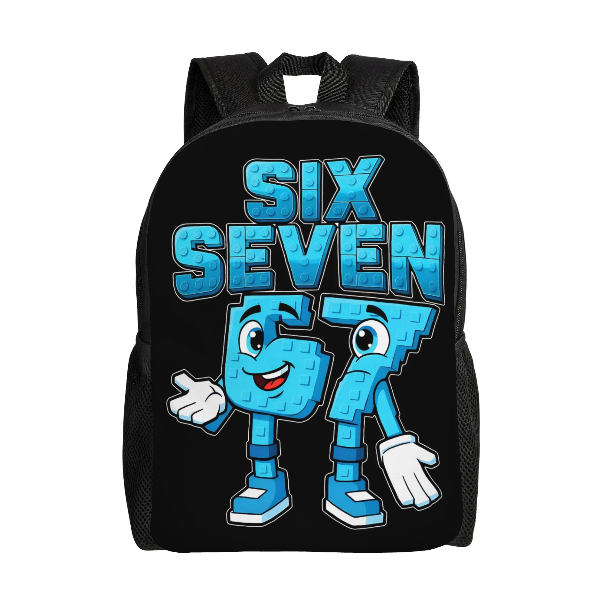 

Steal A Brainrot 67 Six Seven Backpack for Men Women Cool High School Hiking Travel Daypack College Shoulder Bag Lightweight