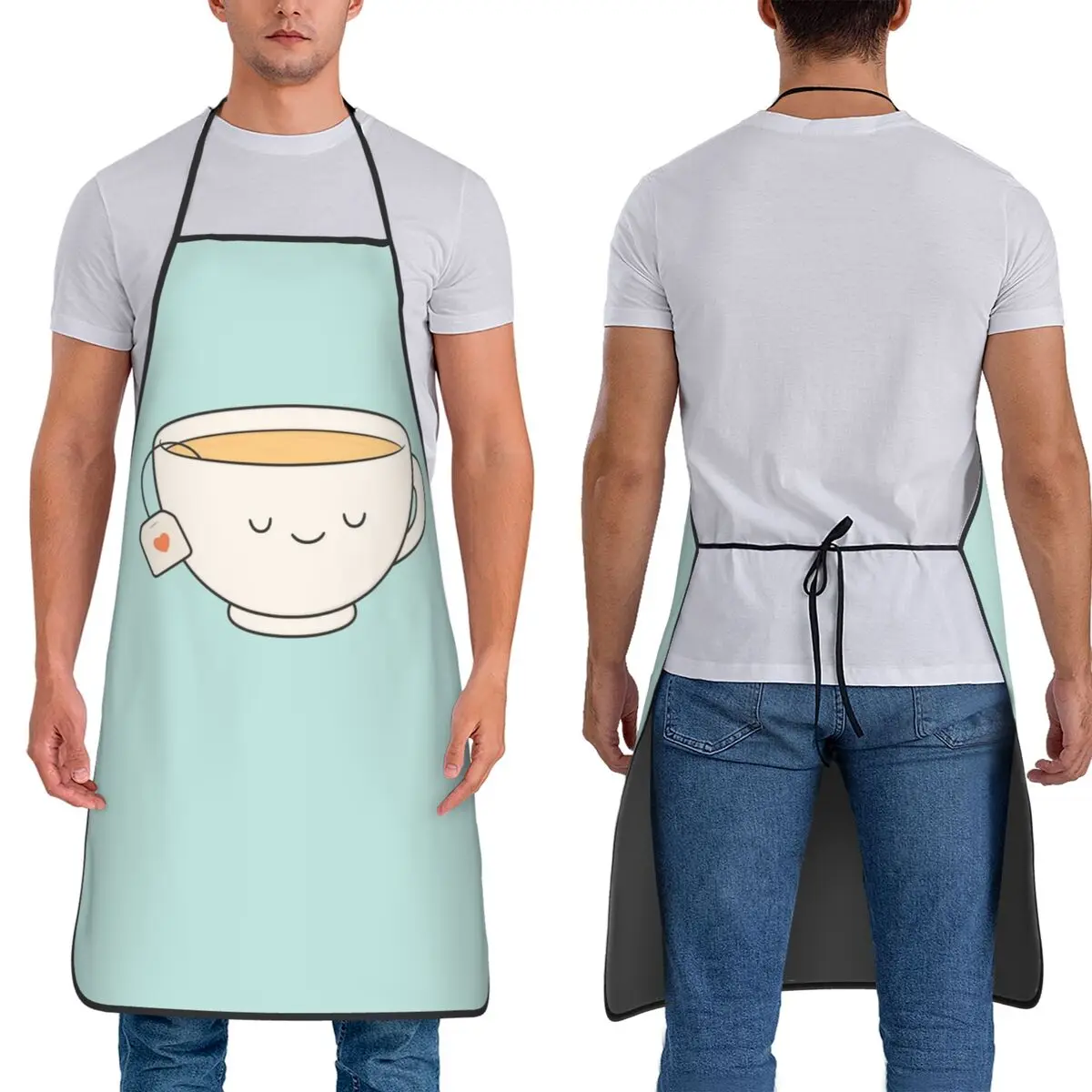 

Фартуки-нагрудники для поваров и поварих, без рукавов, для кухни, уборки, рисования, для женщин и мужчин