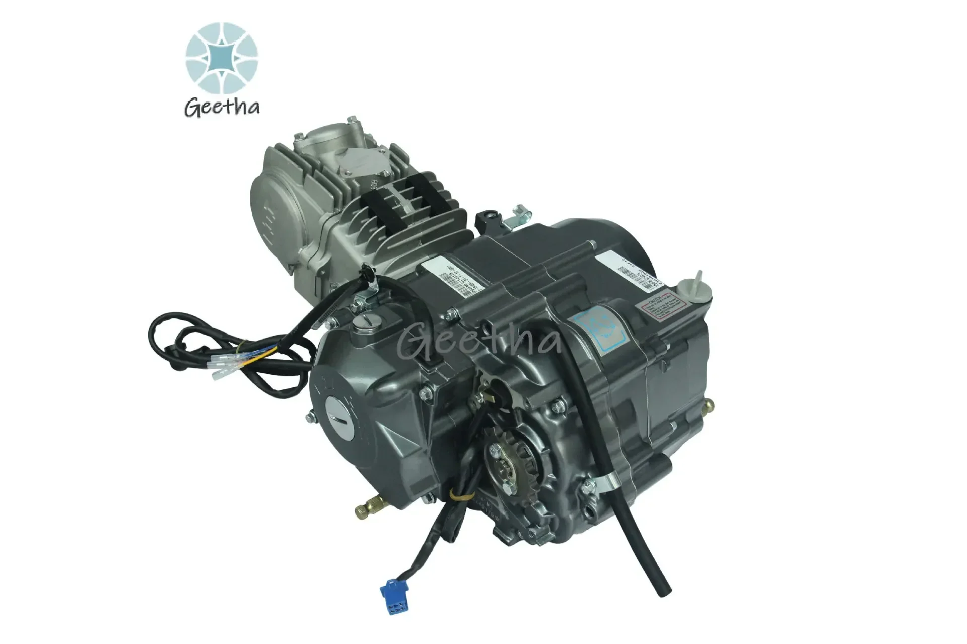 

For 125CC New 4 Stroke Motorcycle Engine Assembly Electric Start with Kick CDI Ignition for CG125 Model