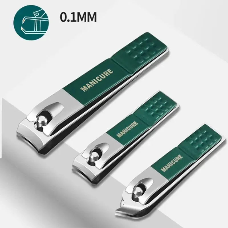 Juego de 9 Uds. De Kit profesional para el cuidado de uñas, juego de manicura y pedicura de acero inoxidable, cortaúñas con Estuche De Viaje