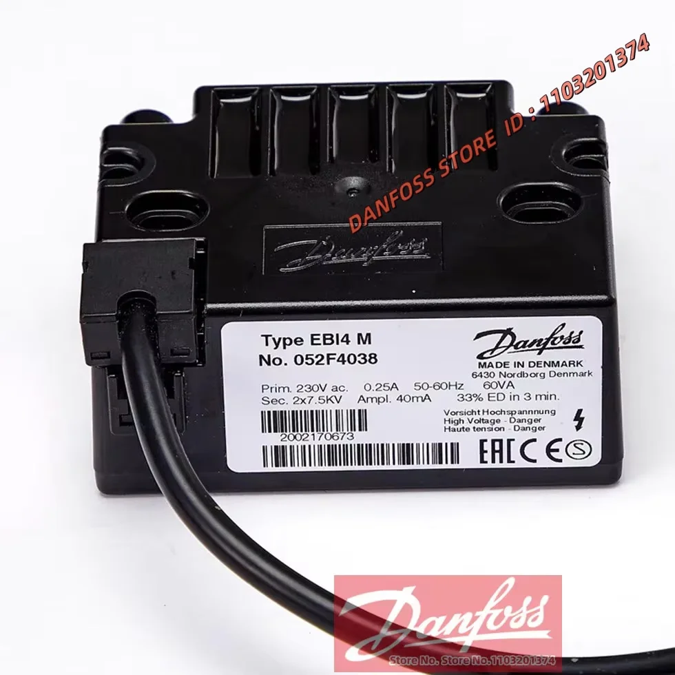 Transformador de alto voltaje Original Danfoss EBI4M 052F4038, accesorios para quemadores de Gas/Diesel