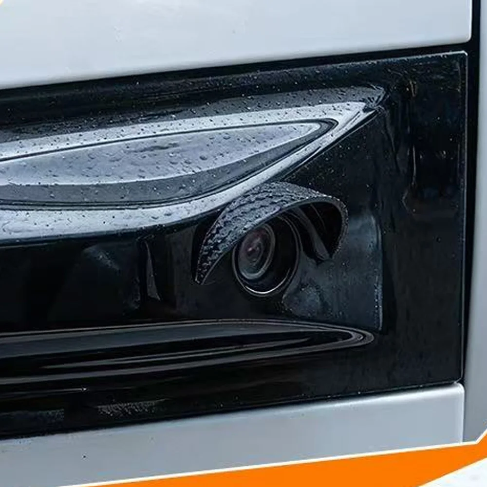 Car Backup Camera Rain Shield Self-Adhesive Waterproof Protector Reverse Cameras Protective Rain Cover for Vehicle Truck Sedan
