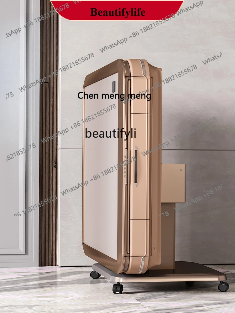 X  Que You High-End Automatic Household Folding Bass Heating Rotor Mahjong Table