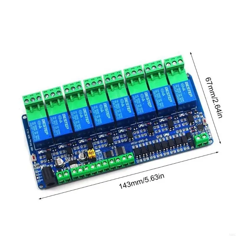 8 Channel 12V Relay…