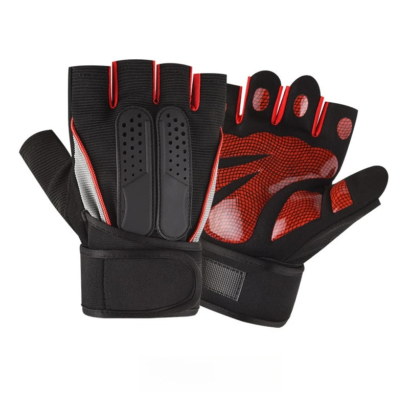 Pressurized Wrist Guards Fitness Gloves Women's Sports Dumbbells Protective Gear Pull-up Anti-skid Equipment Exercise Gloves Men