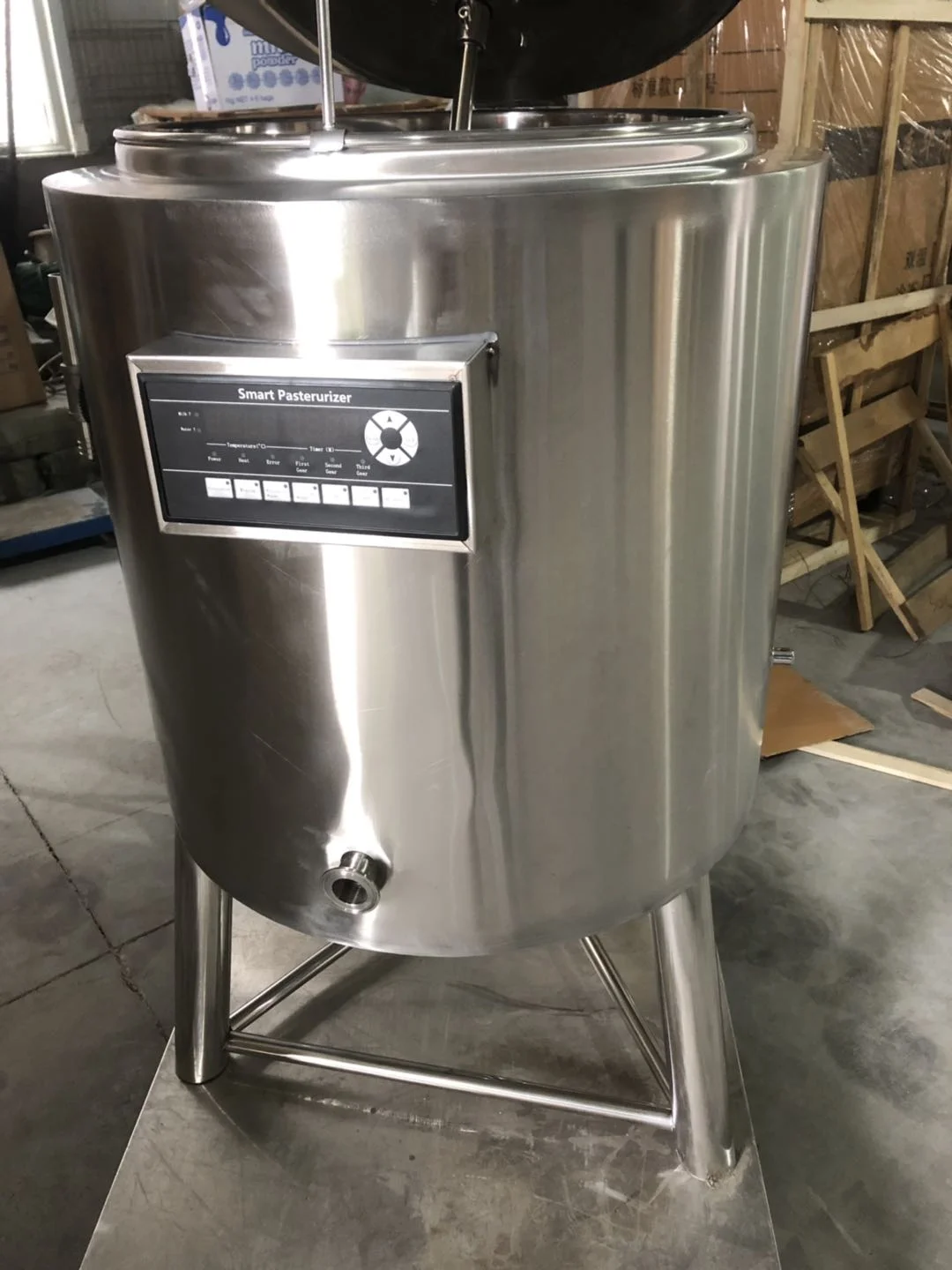 360C Directional Sterilization Technology Milk Pasteurizer/yogurt Juice Sterilizer Machine/ice Cream Pasteurization Machine