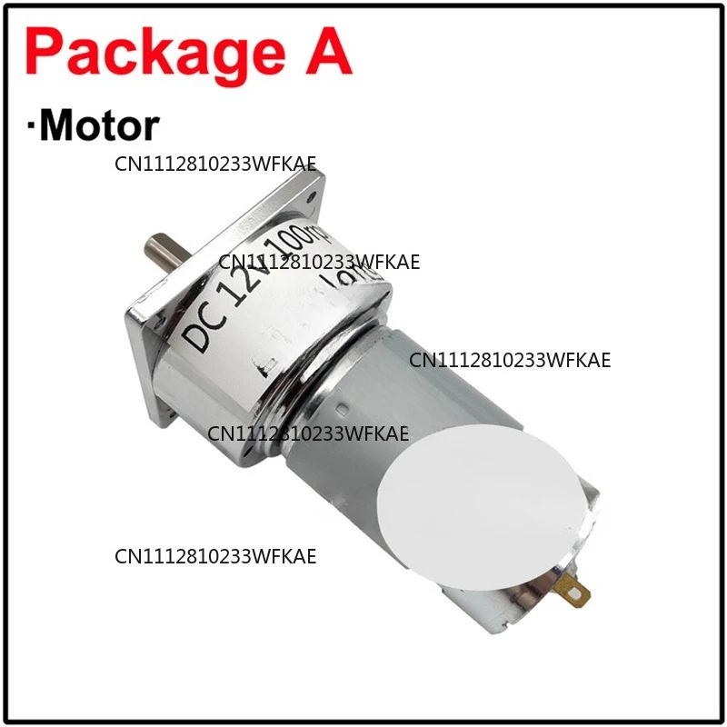 Powerful Micro Permanent Magnet High Torque 24V DC Gear Motor 12 Volt Slow Low Speed 5-500RPM Adjustable Speed Reversed