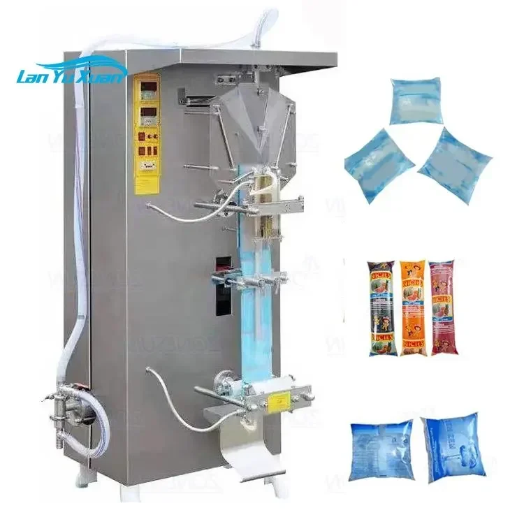 2023 Hot Sale 1L/bag Automatic Plastic Pouch Bag Drinking Pure Sachet Pure Water Pouch Water Filling Making Packing Machine