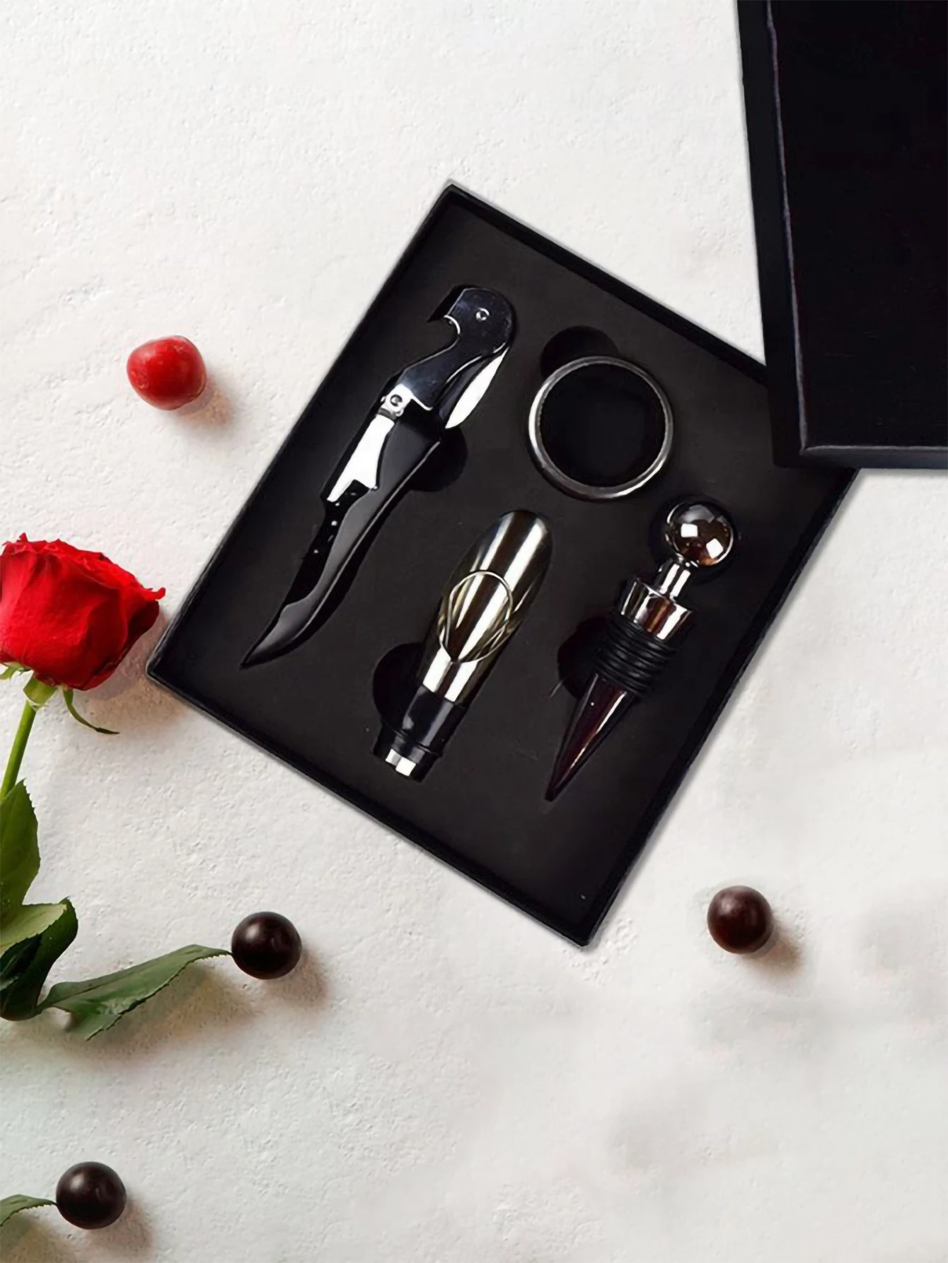 Wine Aerator Pour - Juego de vertedor aireador de vino,