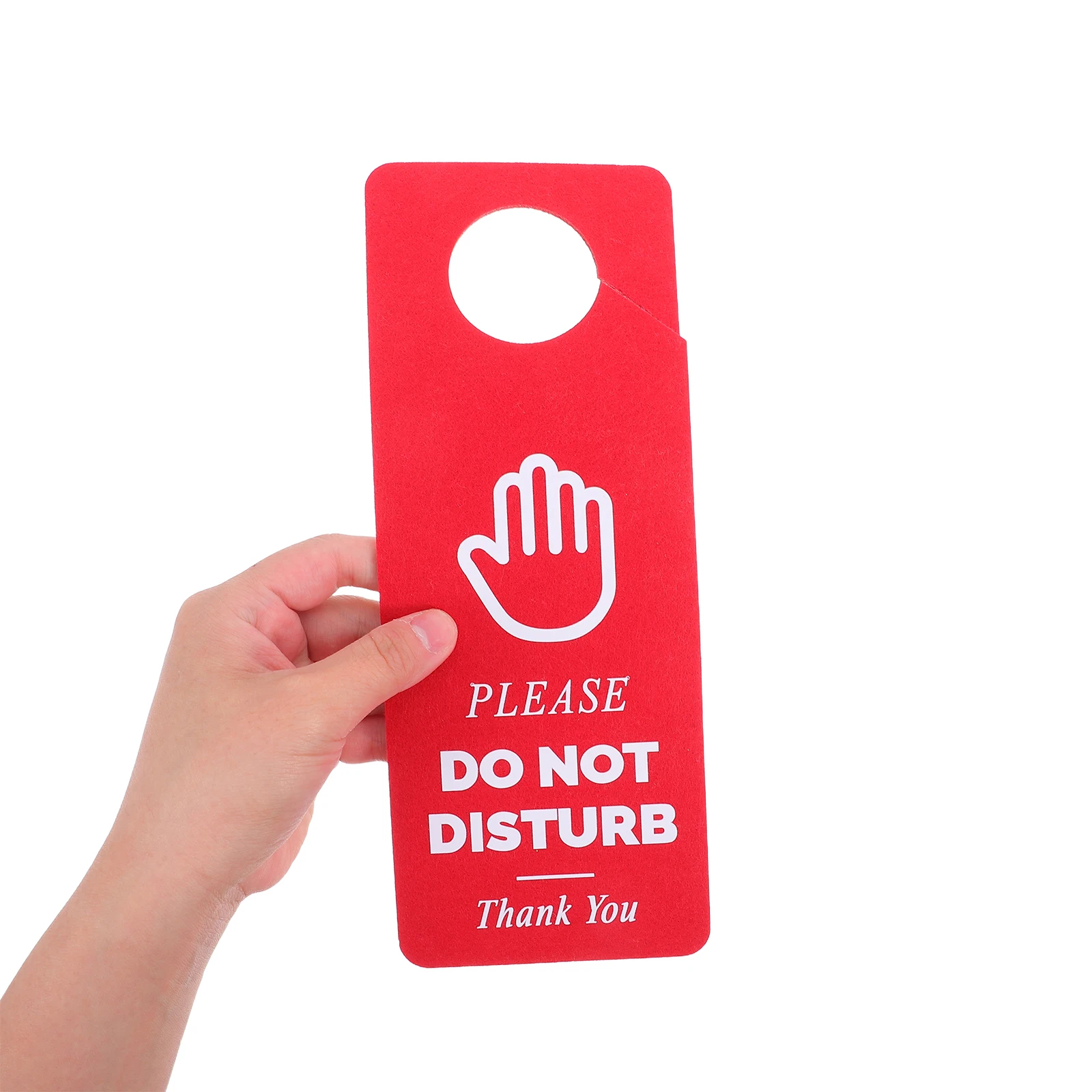

4 Pcs Door Knobs Not Disturb Hanger Please Knock Sign The Hanging Handle Office