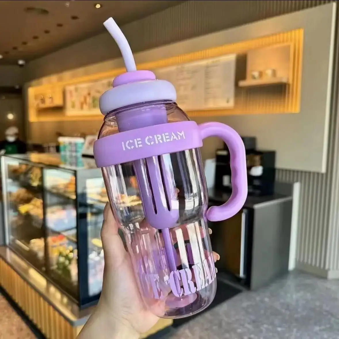 Large-capacity Water Cup, New Straw Bingba Cup, High-value Tea Separation