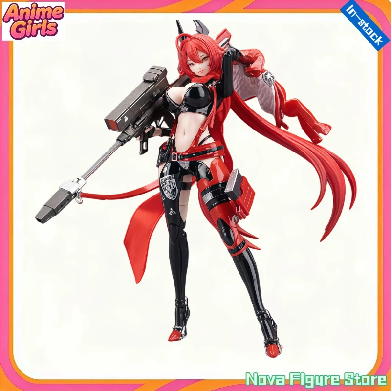 In Stock with Exclusive Bonus HEMOXIAN RED HOLD Goddess of Victory 1/12 Mecha Girl Assembly Model with Dual Body